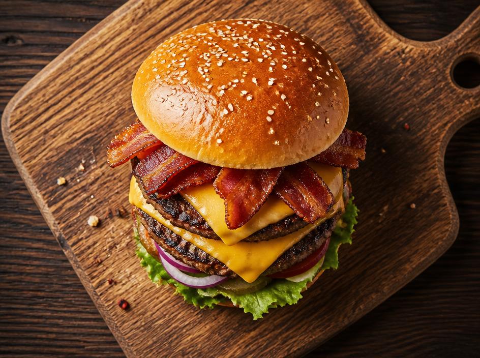 Burger Duplo Bacon
